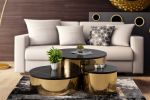 3-Piece Circular Coffee Table Set