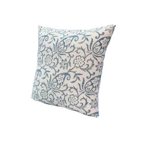 Tranquil Breeze Paisley Floral Throw Pillow Set