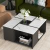 On-Trend Modern 2-Layer Coffee Table