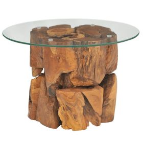 Teak Driftwood Rustic Coffee Table