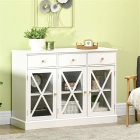 Cottage Charm Farmhouse Storage Cabinet