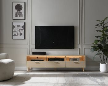 LED TV Stand LED Entertainment Center