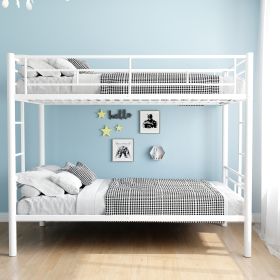 Versatile Metal Twin Over Twin Bunk Bed