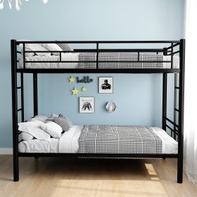 Versatile Twin Over Twin Metal Bunk Bed