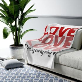 Love All Day Every Day Throw Blanket