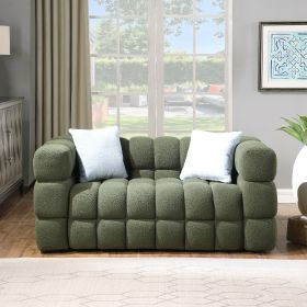 Bouclé Charm Sofa with Plush Comfort