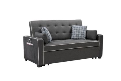 Cody Modern Gray Fabric Sleeper Sofa