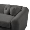 U-Style 87.7" Modern Curved Sofa