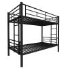 Versatile Twin Over Twin Metal Bunk Bed