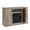 Farmhouse Fireplace TV Stand