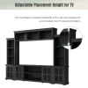 On-Trend Minimalism Style Entertainment Wall Unit with Bridge