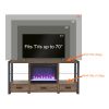 60-inch Electric Fireplace Media TV Stand