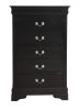 Glory Furniture LouisPhillipe G2150-CH Chest in Black