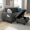 VersaComfort Reversible Sectional Sofa