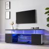 Gaming TV Stand with Ergonomic Design and Integrated Cable Management