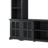 On-Trend Minimalism Style Entertainment Wall Unit with Bridge