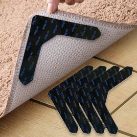 GripGuard Non-Slip Rug Stabilizer Stickers (Quantity: 4 Pcs)