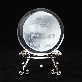 Ethereal Enchantment Crystal Ball Decoration (Color: Moon, size: Silver)