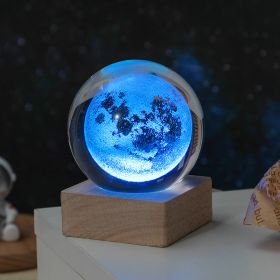 Cosmos Series Crystal Ball Night Light (Items: Moon)