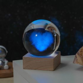 Cosmos Series Crystal Ball Night Light (Items: 8cm Love Cloud)