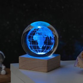 Cosmos Series Crystal Ball Night Light (Items: Earth)