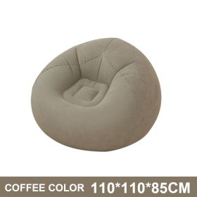 AirEase Portable Inflatable Sofa (Color: Coffee, Ships From: China)