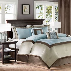 Genevieve Luxe Colorblock Bedding Collection (Color: as Pic)