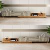 Italian-Style Minimalist Faux Marble TV Stand